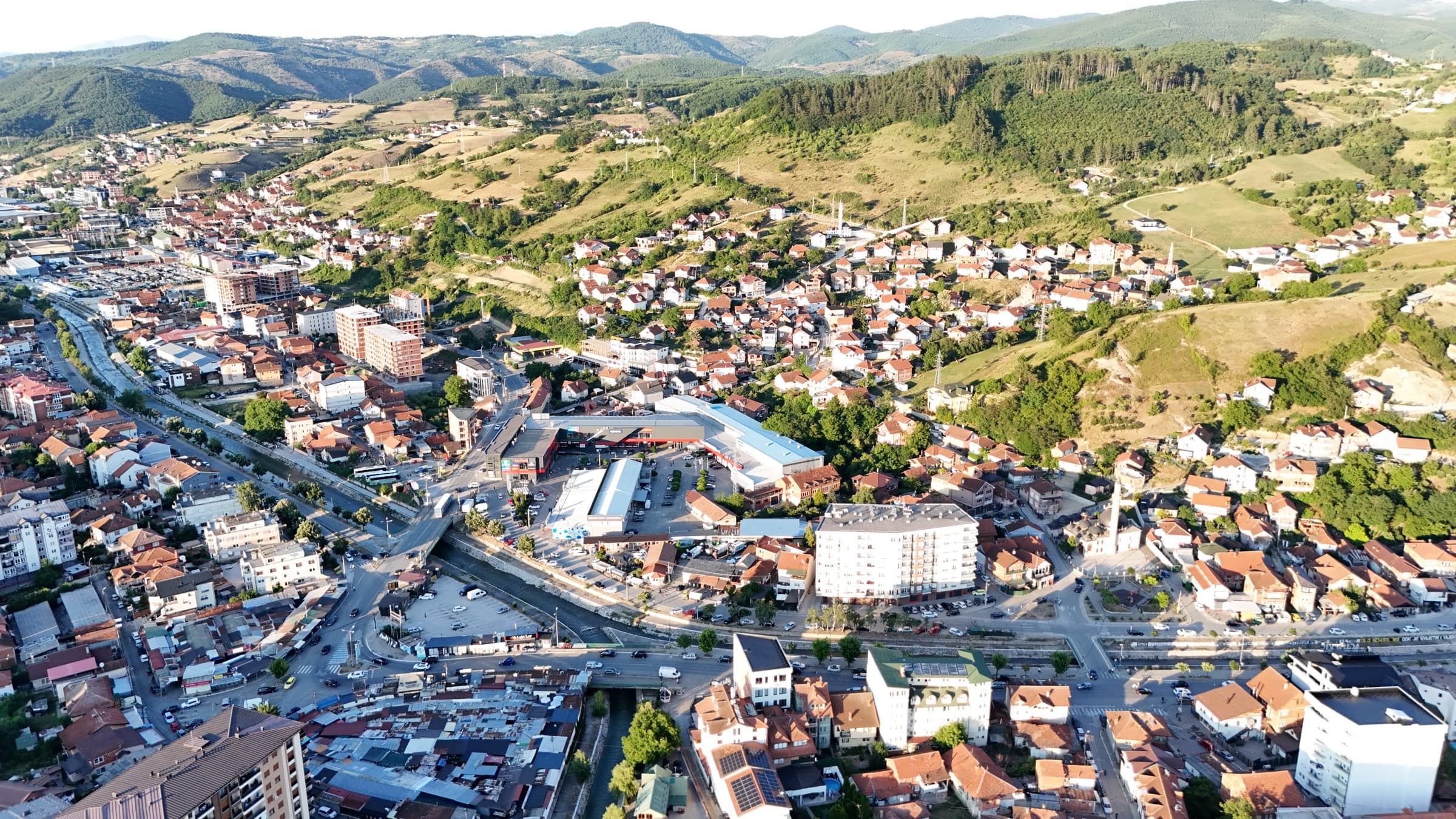 The hills around Novi Pazar