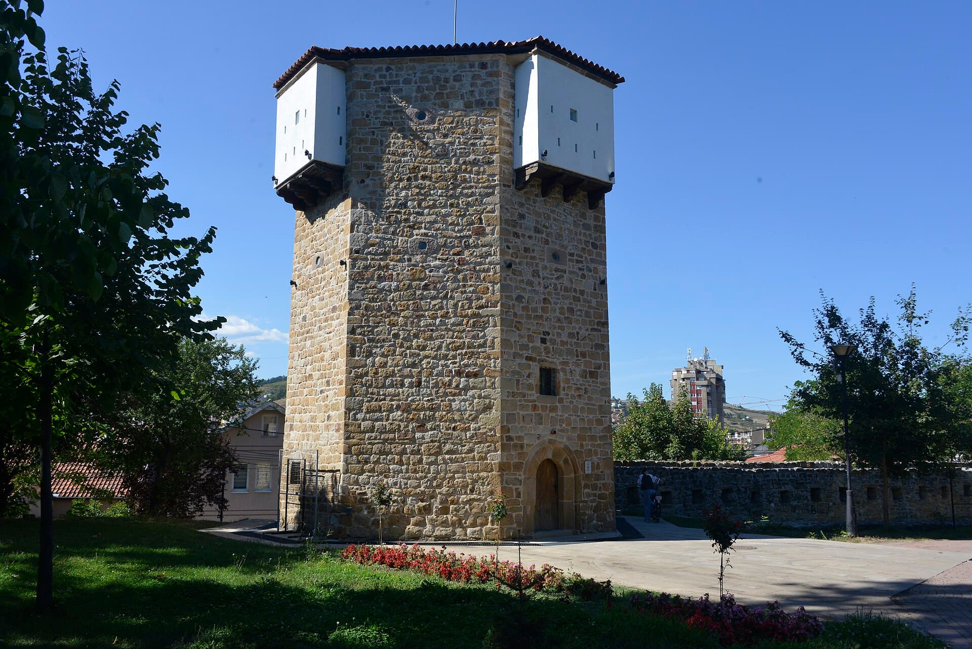 La torre di guardia Motrilja dentro la fortezza